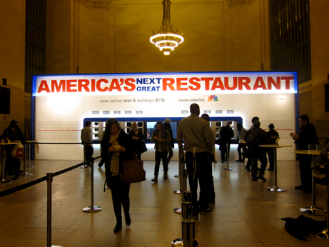 America's Next Great Restaurant Grand Central Pop-Up